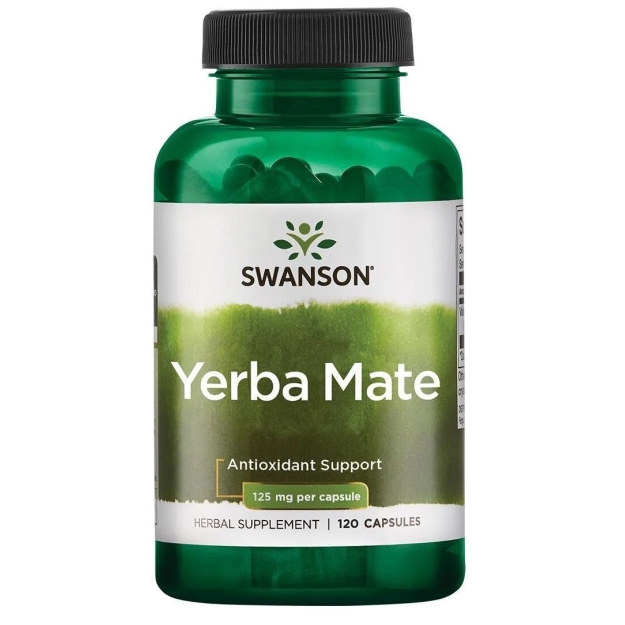 Swanson Yerba Mate 125 mg 120 kapsulas