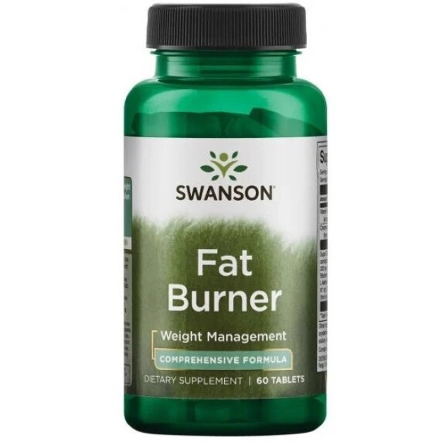 Swanson Fat Burner 60 tablečių paveikslėlį Swanson Fat Burner 60 tablečių nuotrauka