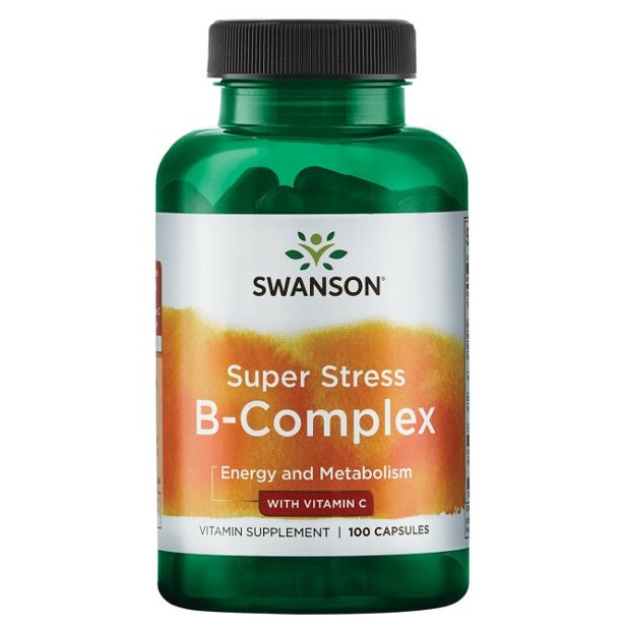 Super Stress B-Complex with Vitamin C 100 capsules