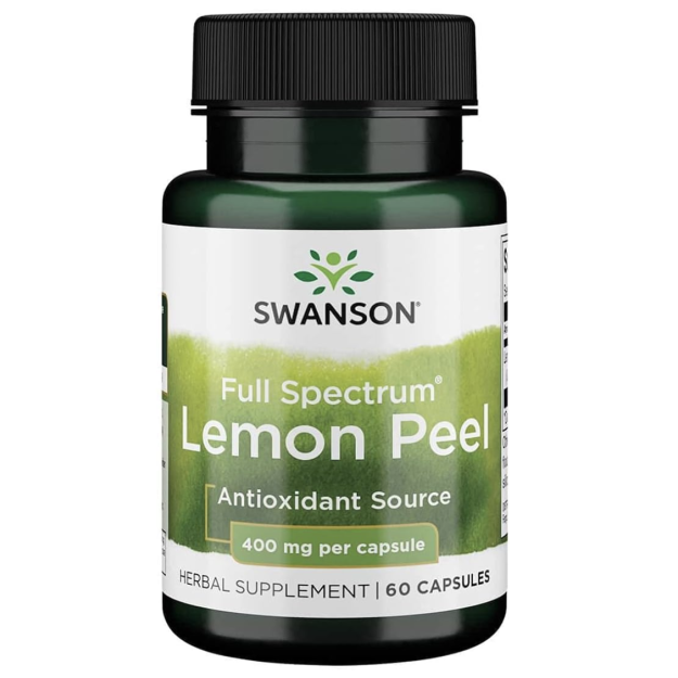 Swanson Full Spectrum Sidrunikoor 400 mg 60 kapslit pilt Swanson Full Spectrum Sidrunikoor 400 mg 60 kapslit foto