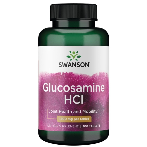 Swanson Gliukozamino HCL 1500 mg 100 tablečių Swanson Gliukozamino HCL 1500 mg 100 tablečių