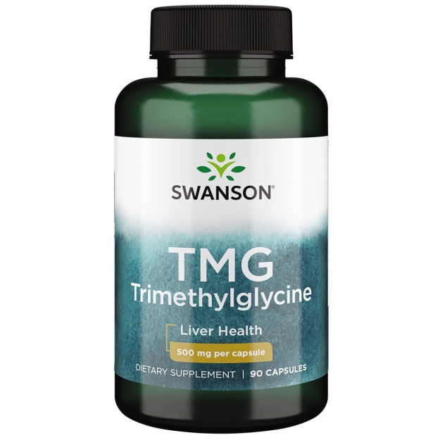 Swanson TMG (Trimetilglicinas) 500 mg 90 kapsulių Swanson TMG (Trimetilglicinas) 500 mg 90 kapsulių