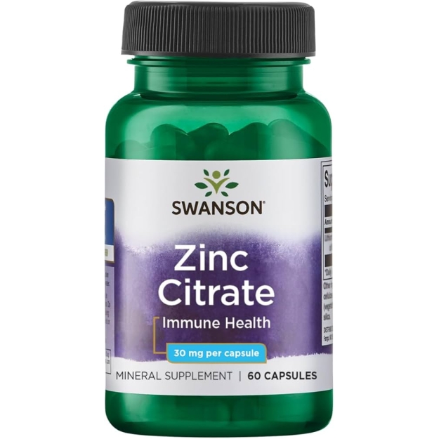 Cinka citrāts 30 mg 60 kapsulas Cinka citrāts 30 mg 60 kapsulas