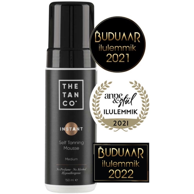Pašiedeguma putas Mousse 150 ml - Tūlītēja/Vidēja