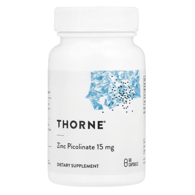 Thorne Research Пиколинат цинка 60 капсул Thorne Research Пиколинат цинка 60 капсул