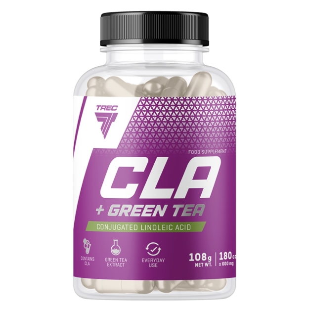 Trec Nutrition CLA & Green Tea 180 caps bilde Trec Nutrition CLA & Green Tea 180 caps fotogrāfija