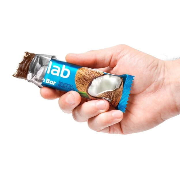 VPLab Nutrition Olbaltumvielu batoniņš 45 g - kokosrieksts VPLab Nutrition Olbaltumvielu batoniņš 45 g - kokosrieksts