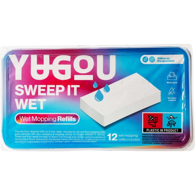 Yugou Влажные салфетки для уборки 12 шт Yugou Влажные салфетки для уборки 12 шт
