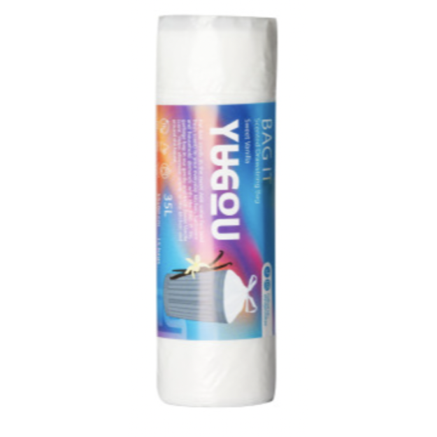 Yugou Aroomiga prügikotid 35L - Vanill foto