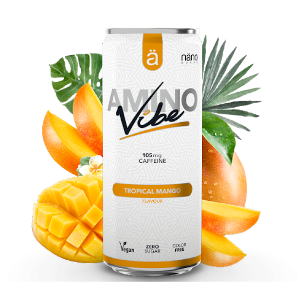 Ä Nano supps Amino Vibe (330 ml) - Tropical mango pilt Ä Nano supps Amino Vibe (330 ml) - Tropical mango foto