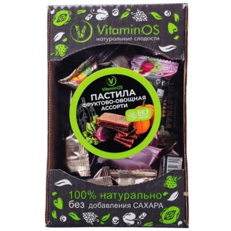 Pastila augļu un dārzeņu asorti 400 g